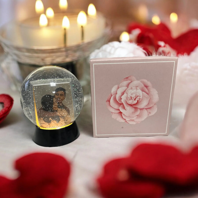Globo de Neve com Foto + Nomes