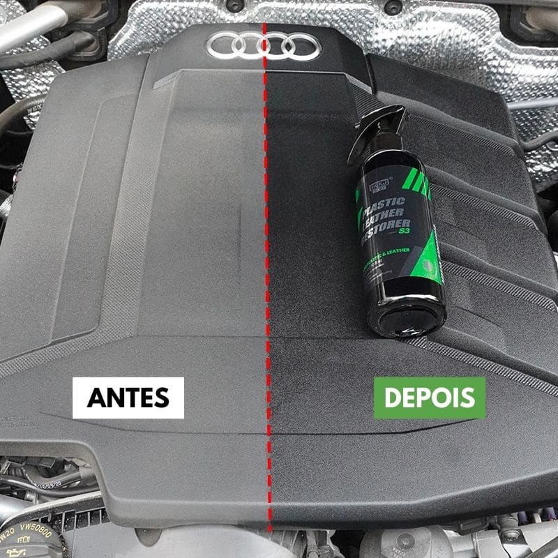 Revitalizador de Plástico para Carro e Moto - NanoTech Premium