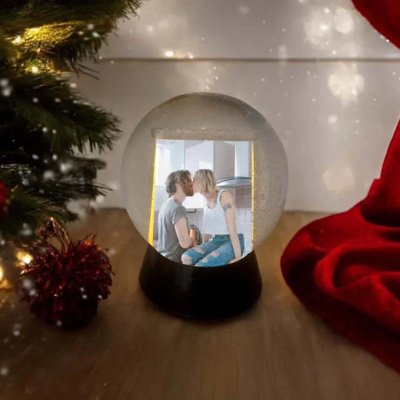 Globo de Neve com Foto + Nomes