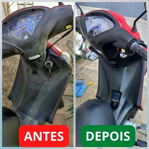 Revitalizador de Plástico para Carro e Moto - NanoTech Premium