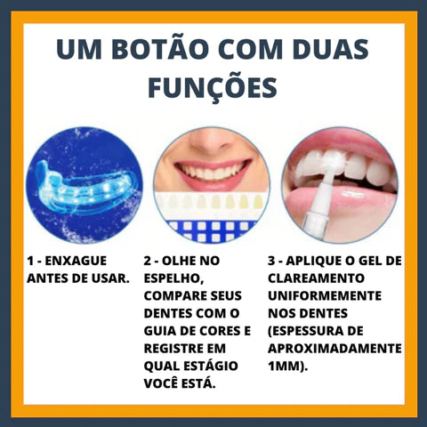 Kit Clareamento Dental a Laser Profissional