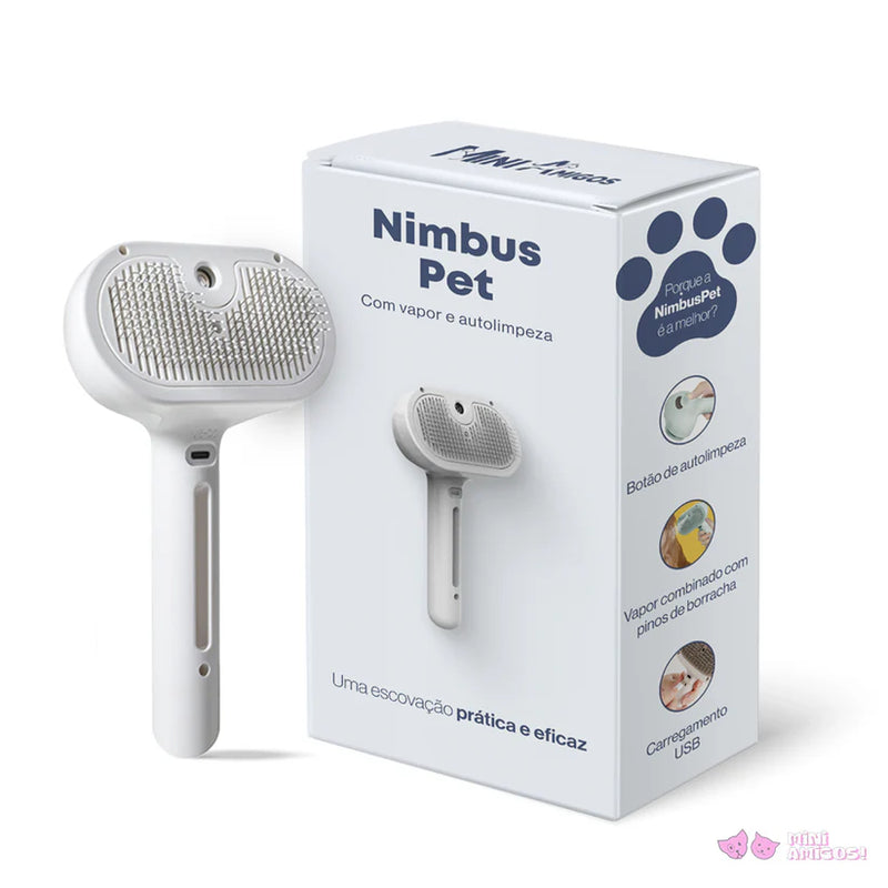 NimbusPet - escova para banho a seco