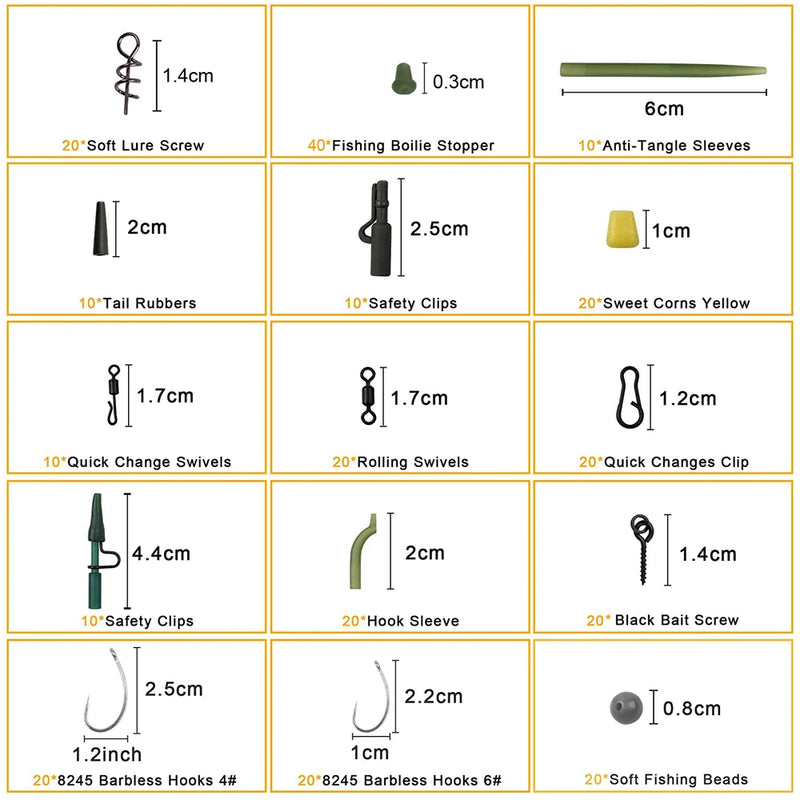 Kit de Pesca Para Alto Desempenho - AnglerTech Pro 277 peças