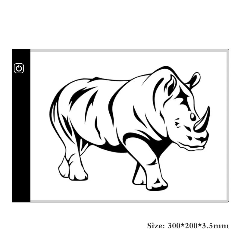 Caderno Led Para Desenho - Draw Master
