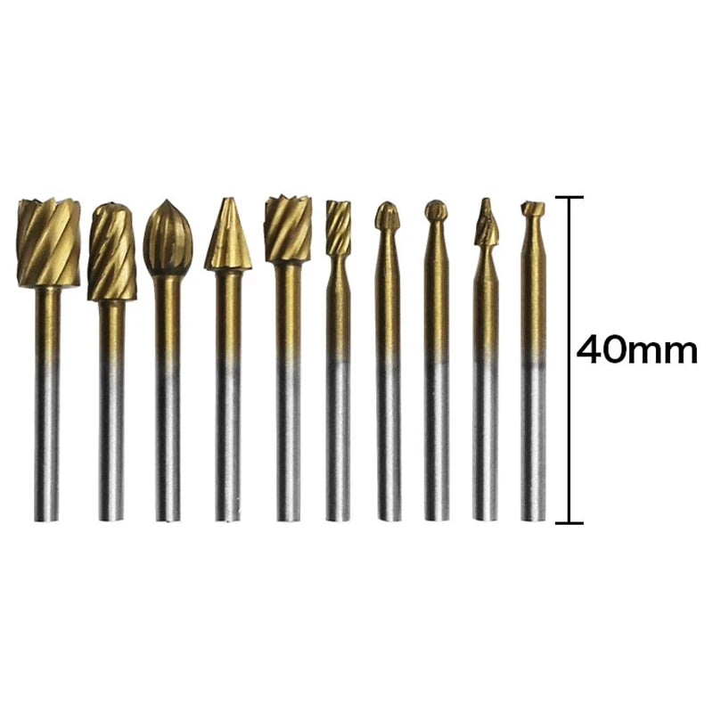 Kit com 10 Limas Rotativas Profissional Multiuso