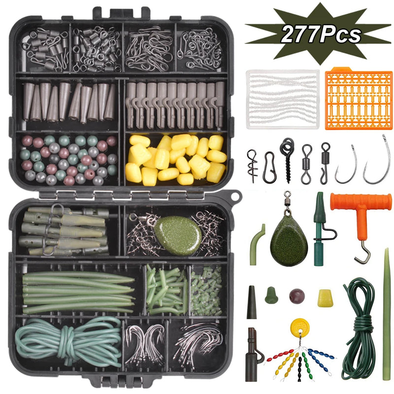 Kit de Pesca Para Alto Desempenho - AnglerTech Pro 277 peças