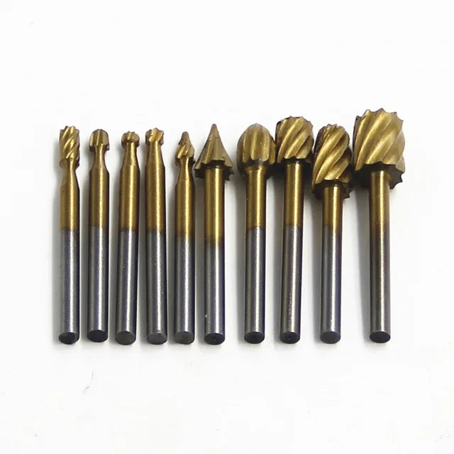 Kit com 10 Limas Rotativas Profissional Multiuso