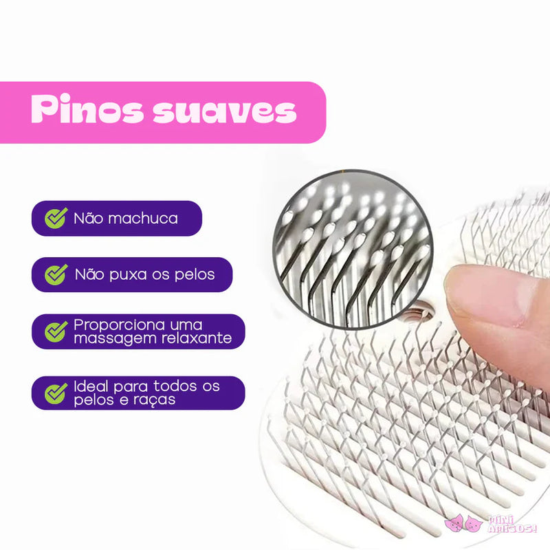 NimbusPet - escova para banho a seco