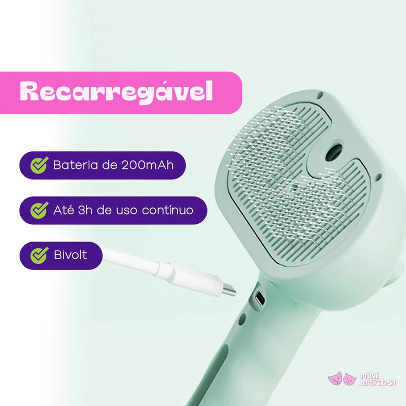 NimbusPet - escova para banho a seco
