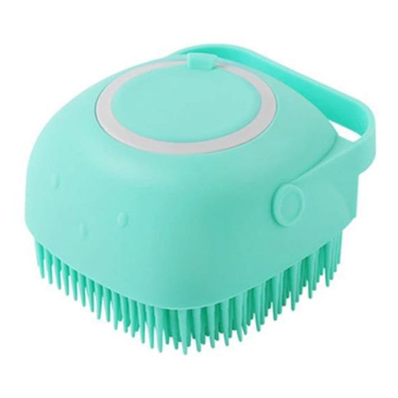 Escova de Banho Massageadora para Pets 