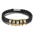 Pulseira Couro Personalizável