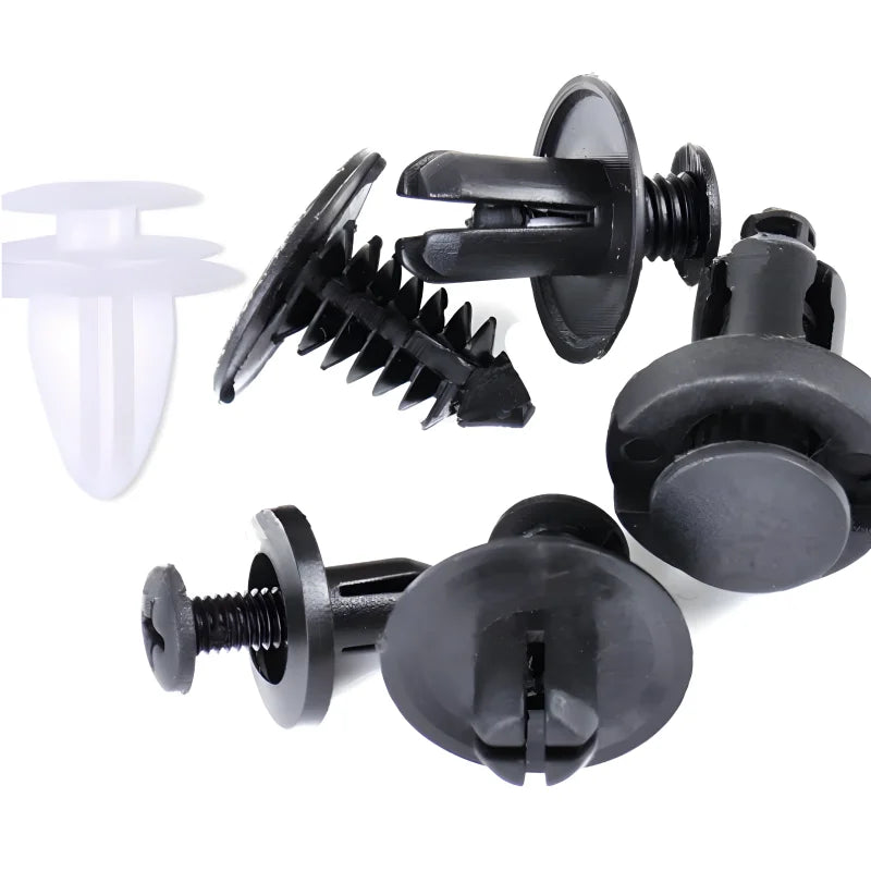 Kit com 100 Parafusos Fixadores para Carro + Caixa Organizadora - FixedCar