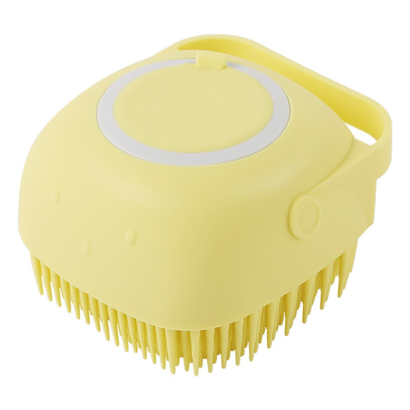 Escova de Banho Massageadora para Pets 
