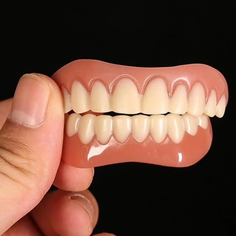 Dentadura de Silicone Ajustavél e Adaptativa