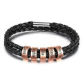 Pulseira Couro Personalizável