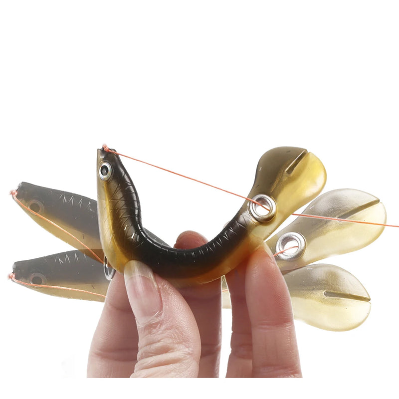Isca Artificial Biônica de Silicone (Compre 6 Leve 10)