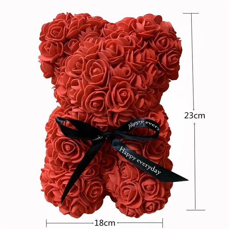 Urso de Rosas Teddy - 520 Rosas
