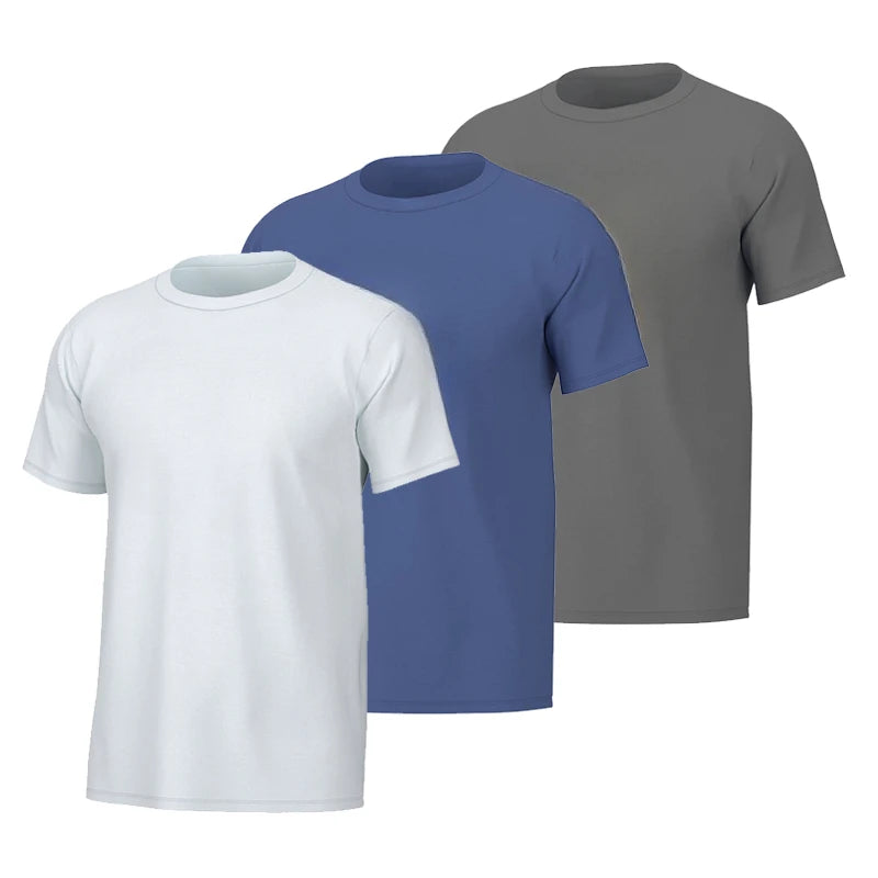 Kit 3 Camisetas Tecnológicas Modal One - Toque Gelado & Anti Odor
