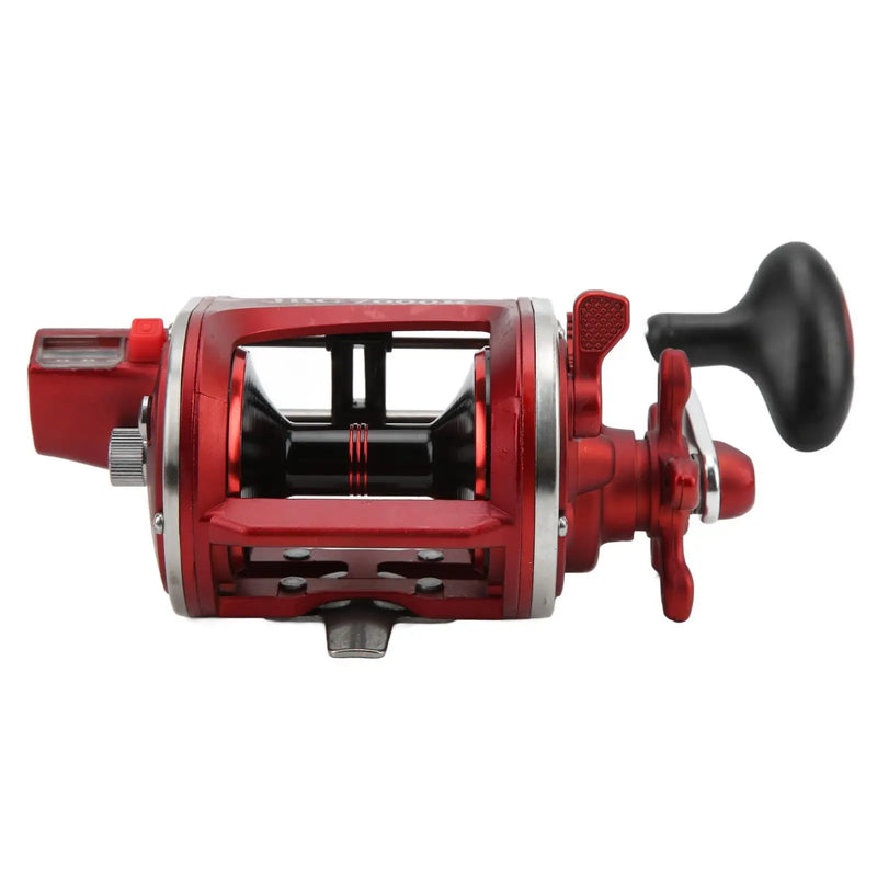 Carretilha de Pesca Perfil Alto - 25kg Max Drag 3+1 Rolamentos - Sougayilang