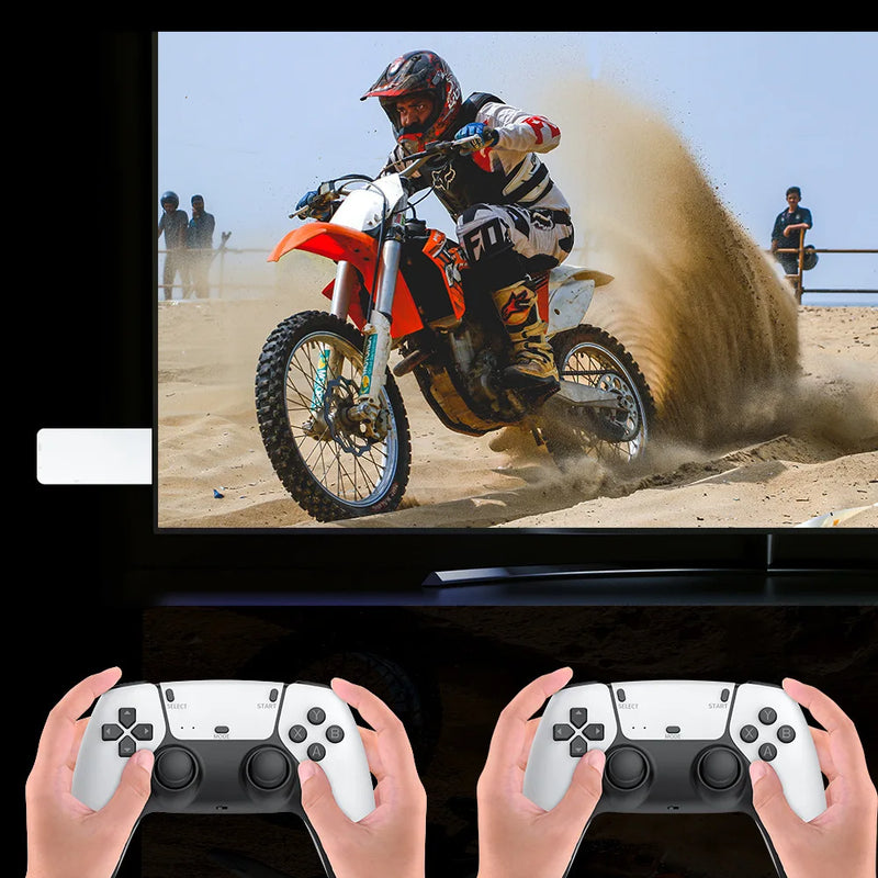 Game Stick 4K (+20 MIL JOGOS) + Game Portátil de BRINDE