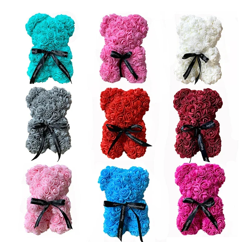 Urso de Rosas Teddy - 520 Rosas