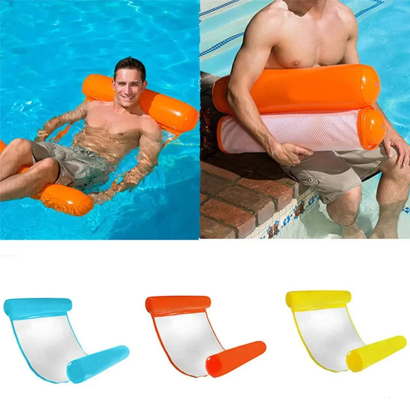 Boia de Piscina Rede Flutuante Verão 2025 - Compre 1 Leve 2