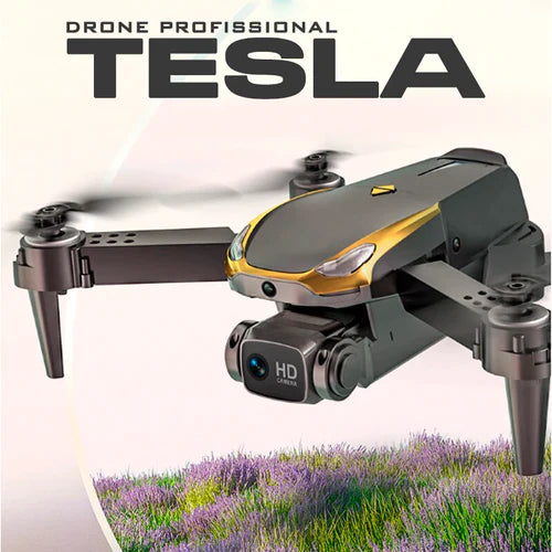 Drone Pro Com Câmera 1080P Wifi GPS 5Km | Tesla 8K