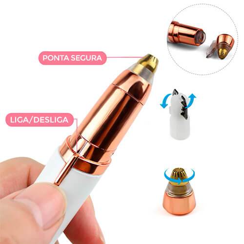 Caneta Depiladora de Sobrancelha - Face Depyl