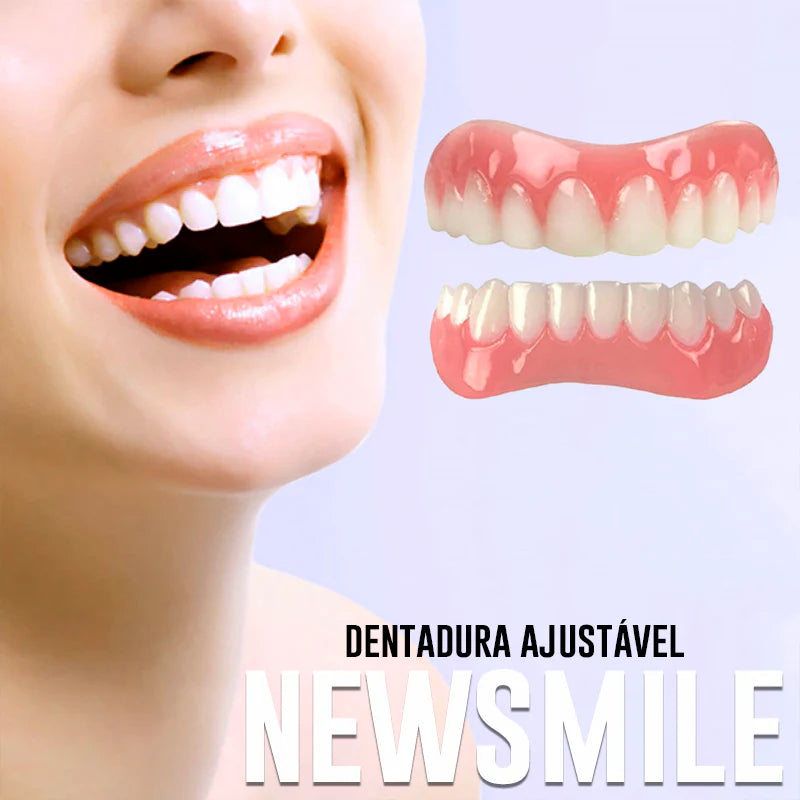 Dentadura de Silicone Ajustavél e Adaptativa