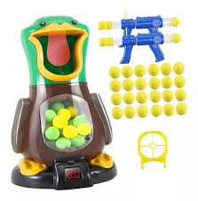 Jogo De Tiro Ao Alvo Com Bomba De Ar com Bolinhas
