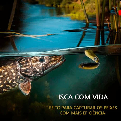 Isca Artificial Biônica de Silicone (Compre 6 Leve 10)