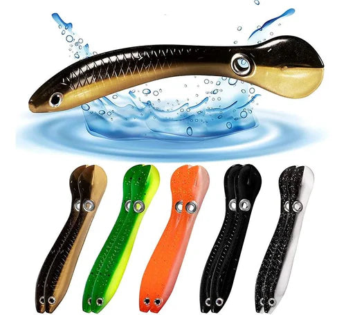 Isca Artificial Biônica de Silicone (Compre 6 Leve 10)