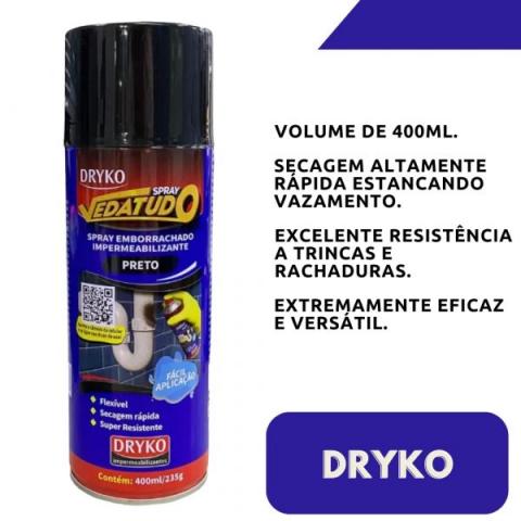 Spray Impermeabilizante Veda Tudo Transparente - Repara telha